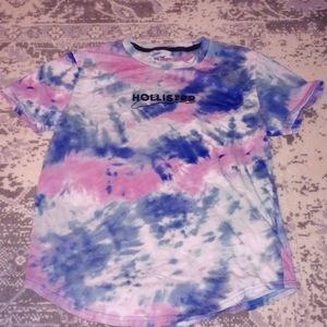 Hollister California tie-die t-shirt